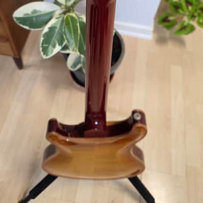 1999 PRS McCarty Hollowbody II 10 Top Moon Inlay Amber Vintage Sunburst Hollow Body Archtop AAA Figured Flame Curly Maple Ten Top Wide Fat 90s 1990's Electric Guitar Custom Inlays image 24