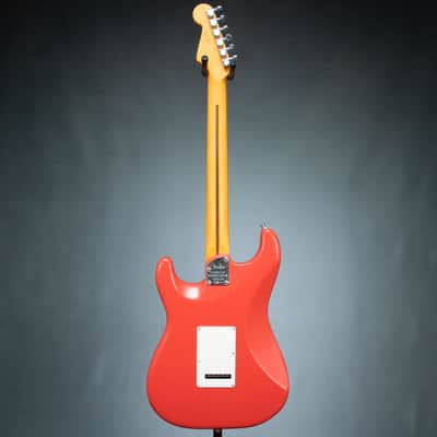 Fender American Ultra Luxe Vintage '60s Stratocaster HSS Electric Guitar - Fiesta Red - US25027341 image 6