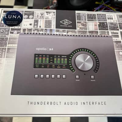 Universal Audio Apollo x4 Gen 2 Thunderbolt Audio Interface 2024 - Present - Silver image 1