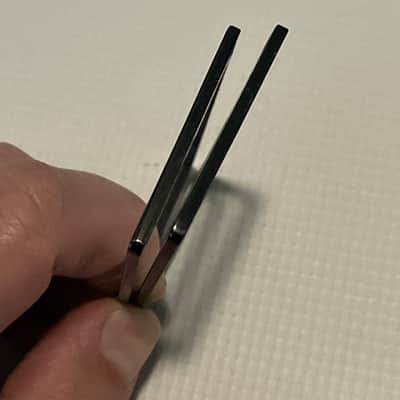 2000's Korean Ibanez S520EX S Series Guitar Black Humbucker Pickup Mounting Ring Set image 5