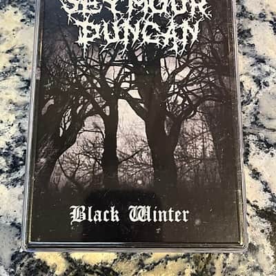 Seymour Duncan Blackened Black Winter Set **Trembucker Bridge** - White w/ Black image 2