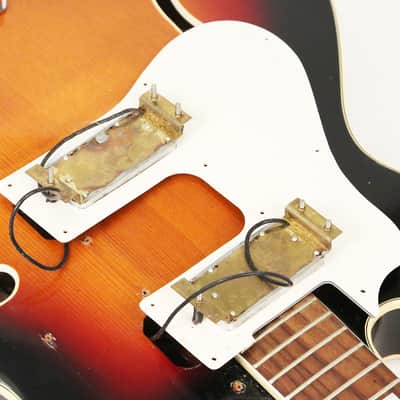 1967 Hofner 4572/V2 Verithin Hollowbody Electric Guitar - 100% All Original, Super Clean! image 24