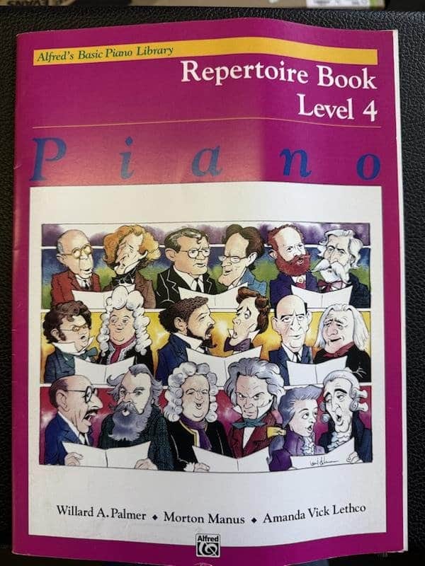 Alfred's Basic Piano Course Repertoire Lv4 image 1