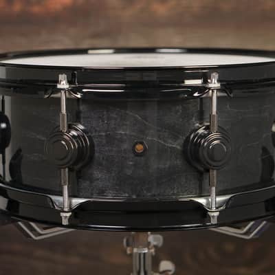 DW 4.5x12" Pre-Collector's Series Snare Drum - Ebony Stain - Carl Allen image 3