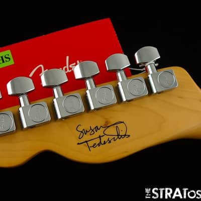 Fender American Susan Tedeschi Telecaster Tele NECK & TUNERS Slab Rosewood image 6