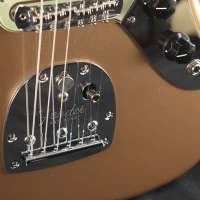 Fender American Professional Classic Jaguar Faded Firemist Gold Rosewood Fingerboard image 4