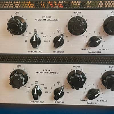 Klark-Teknik EQP-KT Stereo Pair NOS Tubes image 1