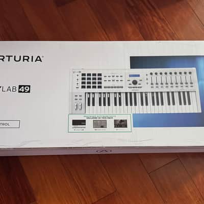 Arturia KeyLab 49 MkII MIDI Controller (White) image 4