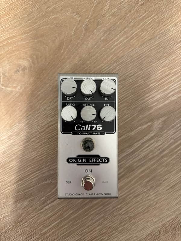 Origin Effects Cali76 Compact Bass Compressor 2015 - Present - Silver image 1