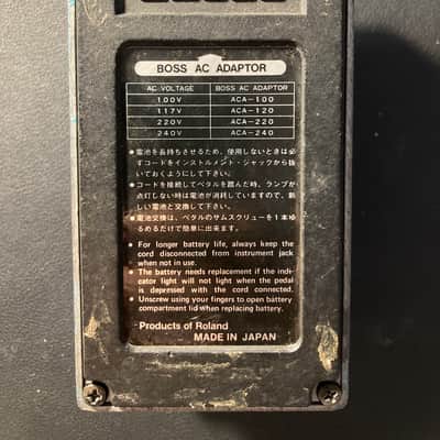 Boss CE-3 Chorus (Black Label) Sep 1983 - Blue Sparkle image 2