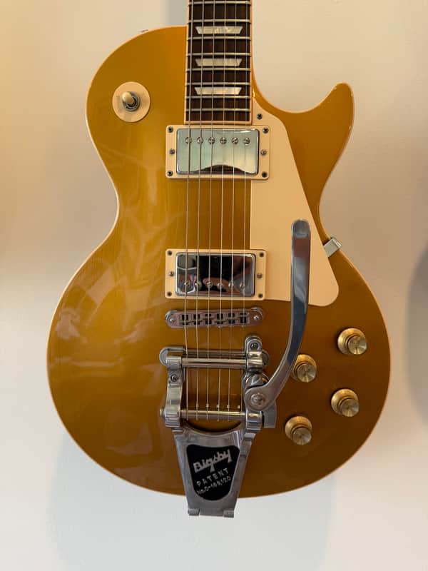 Gibson Les Paul Traditional Pro Exclusive 2011 BIGSBY - Goldtop Gold Top