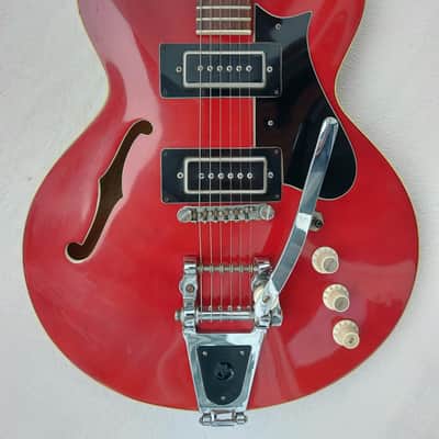 Framus Atlantik Germany Baujahr 1974 E-Guitar Red 6 String Vintage E-Gitarre image 6