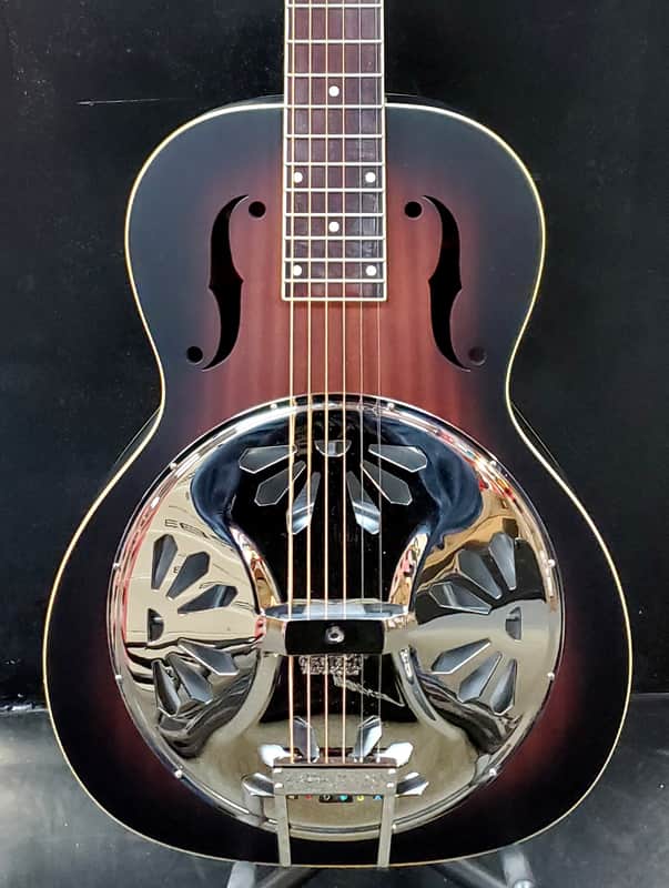 Gretsch G9230 Bobtail Square-Neck A.E. Mahogany Body Spider Cone Resonator Guitar with Fishman Nashville Resonator Pickup 2-Color Sunburst image 1