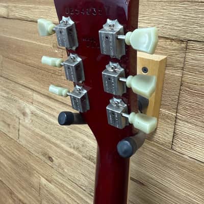 Gibson Les Paul Deluxe Guitar 30th Anniversary 2001 - Wine Red Flame Top w/Mods + OHSC image 17
