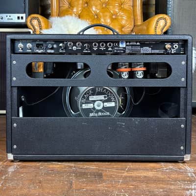 2006 Fender Super Sonic 1x12 Combo Made In USA 60 Watt Tube Guitar Combo Amplifier W/ Original Footswitch & Mesa Boogie Black Shadow Speaker! image 2