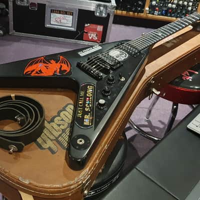 Black Label Society (Zakk Wylde Band) Artist Owned Tour Guitar: Gibson Gothic Flying V image 1