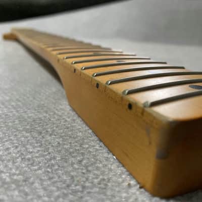 Harley Benton Guitar Strat Style Maple Neck, 21 Frets Fingerboard image 3