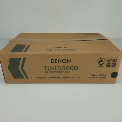 Denon TU-1500RD AM-FM Stereo Tuner in original box in mint condition image 1