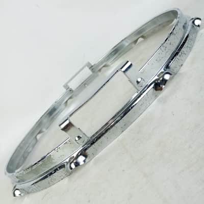 Yamaha 14" Aluminum 10-Lug Power Hoop Snare Drum Resonant Rim Maple Custom Mark1 image 1