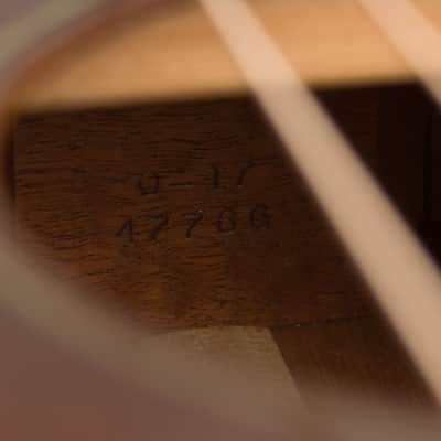 C. F. Martin  0-17 Flat Top Acoustic Guitar (1931), ser. #47766, black tolex hard shell case. image 16
