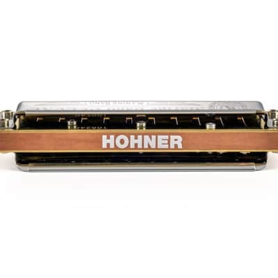 Hohner 2005/20 Marine Band Deluxe 10 Hole Diatonic Harmonica, Db Major - M200502 image 4