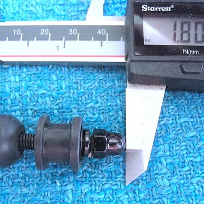 Tama Star-Cast Suspension Rim Mount Rim Bracket Rubber Bolt w/Nut (2-11) - NOS image 3