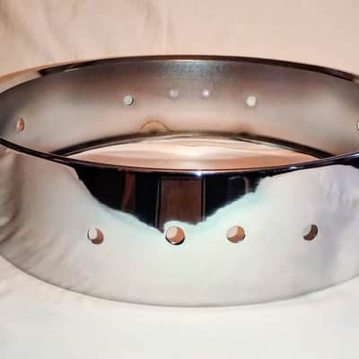 MAPEX STEEL SNARE DRUM SHELL 13" 8L - FREE SHIP TO C-USA! image 5