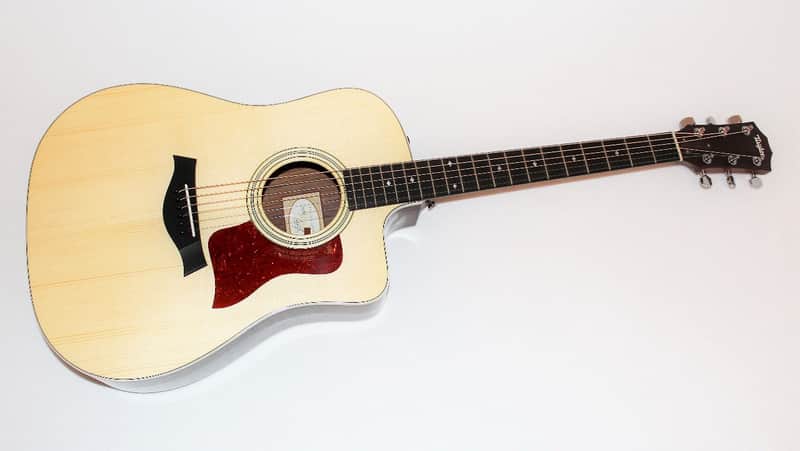 Taylor 210CE Deluxe Dreadnought Acoustic-Electric Guitar w/ Case image 1