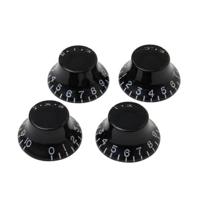 Gibson Top Hat Knobs - set of 4 - Black image 1