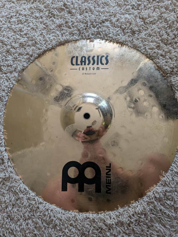 Meinl 16" Classics Medium Crash - Brilliant image 1