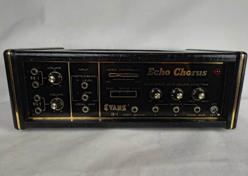 Evans Echo Chorus ES 1 1970s - Black image 1