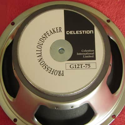 Celestion G12T 75-Watt 12" 8-Ohm Replacement Speaker 2010s - Silver image 5