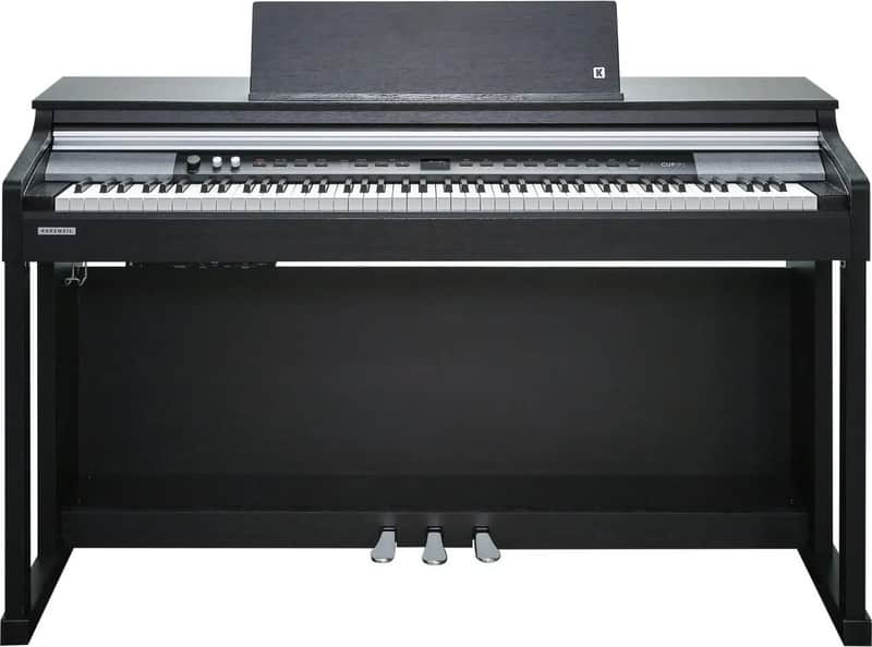Kurzweil CUP P1 Home Digital Upright Piano | 88 Keys, Bluetooth+MIDI & USB Connectivity, Rosewood Finish image 1