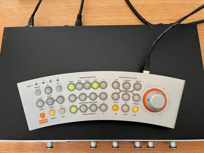 Dangerous Music MONITOR ST Remote-Controlled Stereo Monitor Controller