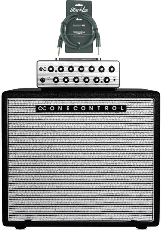 One Control Guitar Stack with BJF-S66 head, FS-P3 footswitch and OC-EM112C Cabinet - Includes Speaker Cable 1.5m image 1
