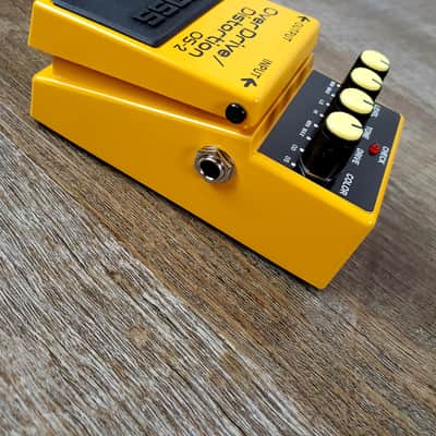 Boss OS-2 OverDrive/Distortion (Silver Label) Yellow image 4