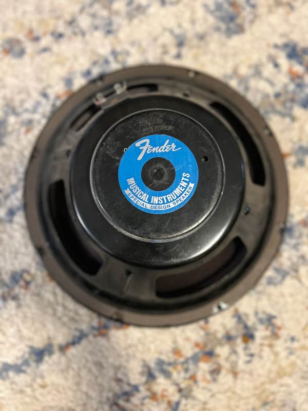Fender Blue Label 12” 8 ohm Speaker Late 80’s image 1