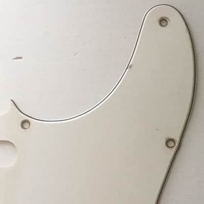 Vintage 1970s Fender American White Pickguard Tele Natural Fullerton Era Relic Original 1970s image 5
