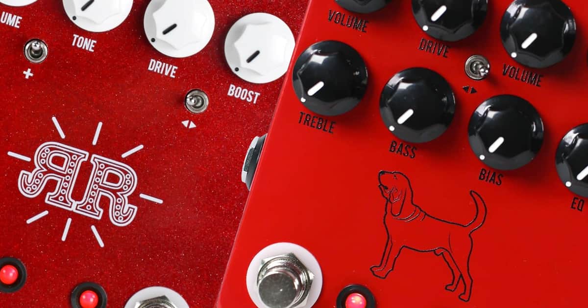 ギター JHS Ruby Red Overdrive アウトレット