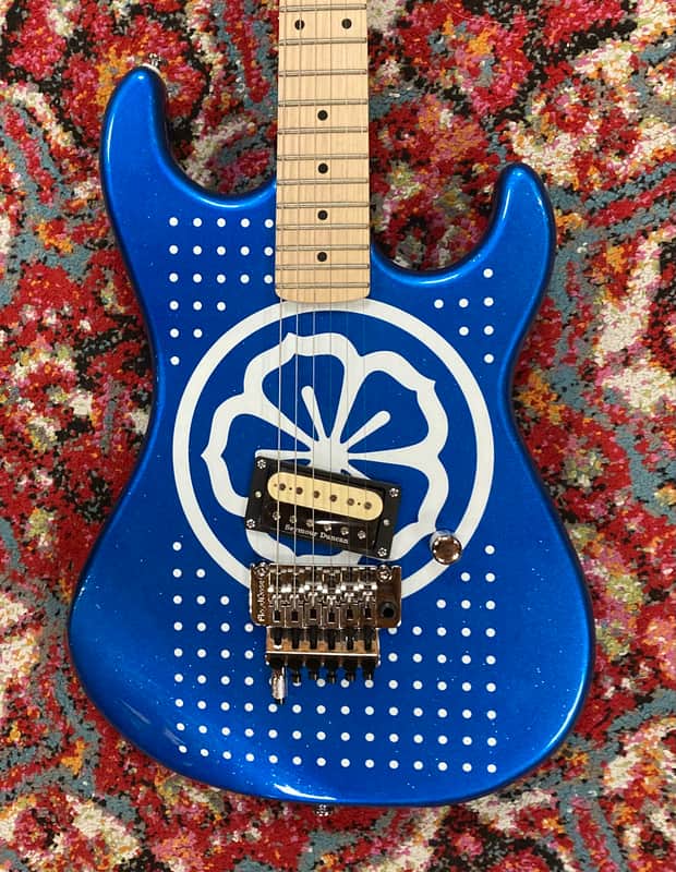 Kramer Baretta Custom Graphics 2022 - White Lotus, Mint, DEMO, SKU: I648785 image 1