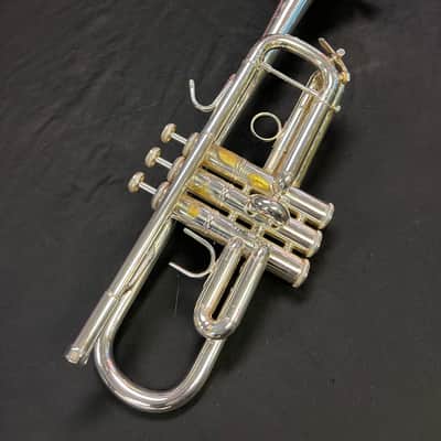 Silver Plated Vincent Bach 229 Large Bore ‘C’ Trumpet 25H Lead Pipe image 1