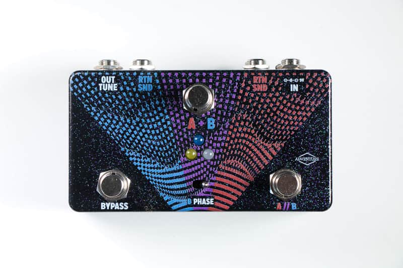 Adventure Audio ABY Looper Pedal Chain Router 2020 Black Sparkle image 1
