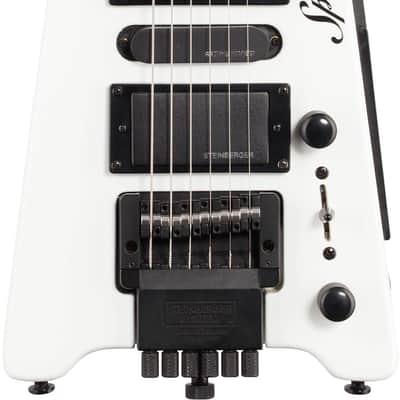 Steinberger Spirit GT Pro Deluxe Electric Guitar (with Bag), White image 2