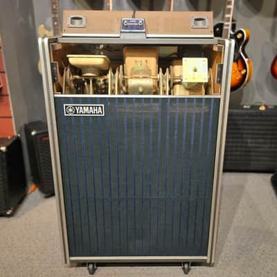 Yamaha RA-200 Rotary Cabinet 1970s Blue/Brown/Silver Local Pickup Only at Milwaukee Vintage image 2