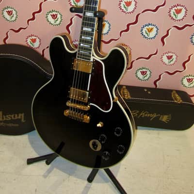 2015 Gibson BB King Lucille - Black w/ Original Hardshell Case image 2