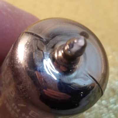 Amperex Matched Pair (2) 6DJ8 tNOS AT1000 TESTED Vacuum Tubes Heerlen Small Halo Getter rare Treble Clef Bugle Boy T4TCbb ECC88 dual triode 1960-1966 image 20