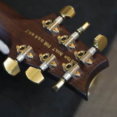 Minty! 2018 PRS McCarty 594 Wood Library Brazillian Korina Semi-Hollow Electric Guitar Red Tiger + OHSC image 22