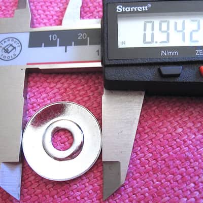 Eyelet Drum Lug Single-Tension T Rod Guide Washer - Vintage image 3