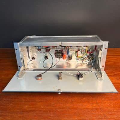 1950’s RCA BA-4C tube amplifier line preamp microphones Rehoused and fully serviced in an old GE chasis image 14
