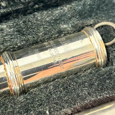 Yamaha YFL-225SII Standard Flute 2000s - Silver-Plated image 2